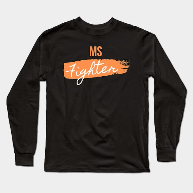 MS Fighter Long Sleeve T-Shirt by JrxFoundation